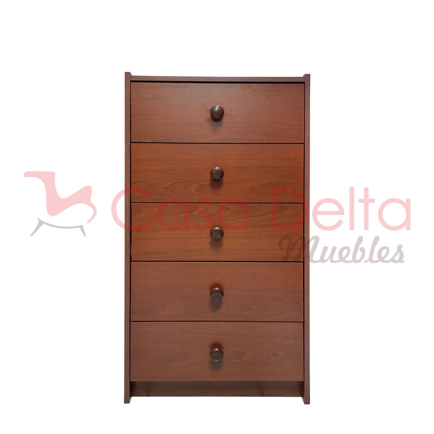 Cajonera 5 cajones Cedro Casa Delta Muebles